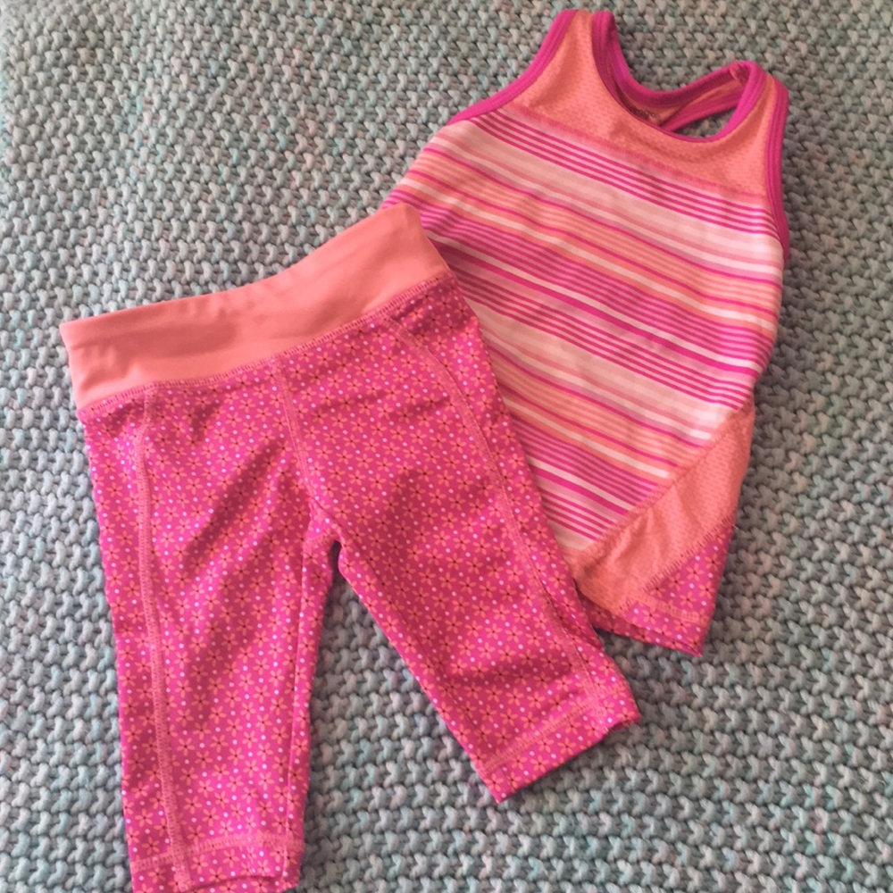 Workout tank and leggings